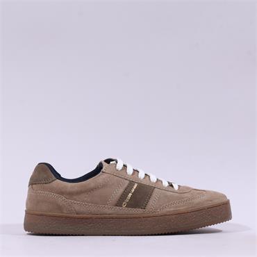 Base London Banksy Gumsole Trainer - Sand Suede